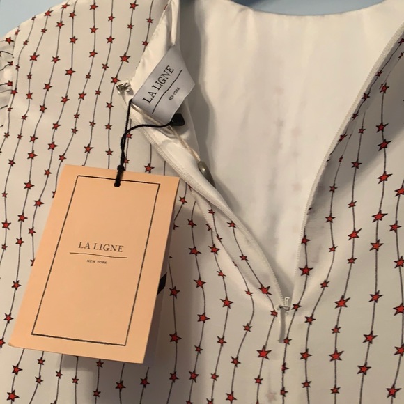 La Ligne New York Stars and Stripes lined top, small & XS - Picture 5 of 6